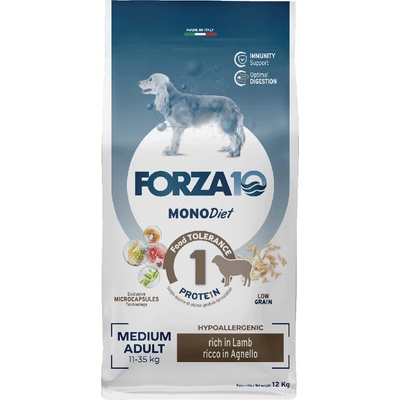 Forza10 Medium Diet jahňacie 2 x 12 kg