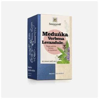 Sonnentor Meduňka Verbena Levandule bio 23,4g 6 x 18 sáčků