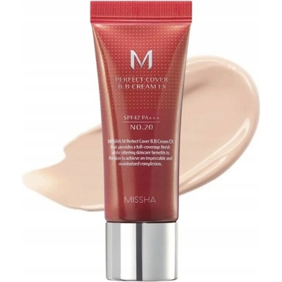 Missha M Perfect Cover Honey Beige BB krém SPF 41-50 20 ml
