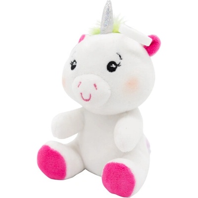 Amscan Závaží na balony Plyšový jednorožec 11 cm