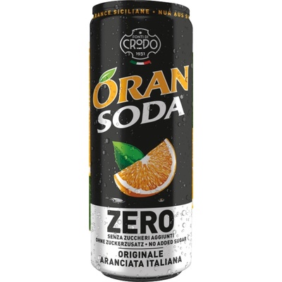Lemonsoda Crodo Oran Soda Zero talianska limonáda 330 ml