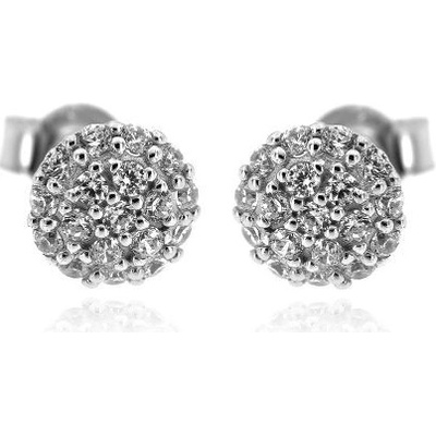 Zlatnictví U Kostela zlaté náušnice se zirkony 1425bz