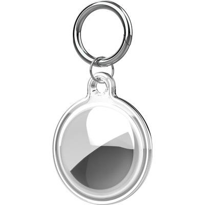 HT pouzdro pro Apple AirTag s karabinou IPX8 transparentní 5907769372346