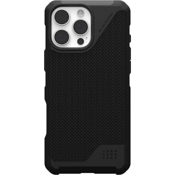 Urban Armor Gear Magsafe Кевларен Калъф за iPhone 16 Pro, UAG Metropolis LT Case, Черен (840283914362)