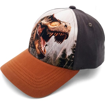 maximo Шапка с козирка maximo Boy's Cap T-Rex, Hook-and-Loop Closure Cap - Anthrazit - размер 55-57 cm (904-6341-0111)