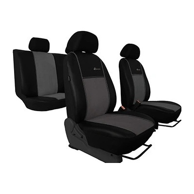 Autopoťah Pok-ter MERCEDES C KLASA KOMBI W203 2000-2007 Exclusive Alcantara Alcantara-koža slabo šedá