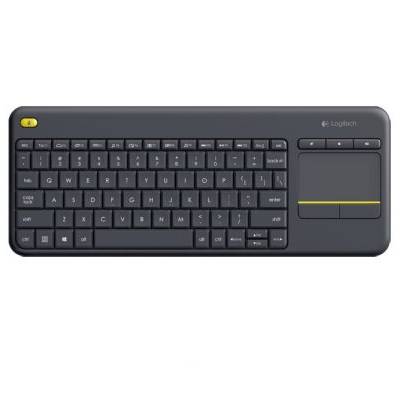 LOGITECH Wireless Touch Keyboard K400 plus, USB,US (920-007145)