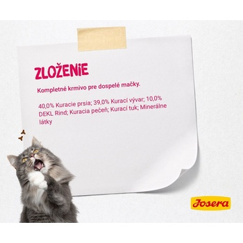 Josera Cat Super Premium Filet chick.& beef 70 g