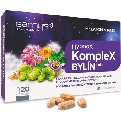 Barny's HypnoX Komplex bylín Forte 20 tabliet