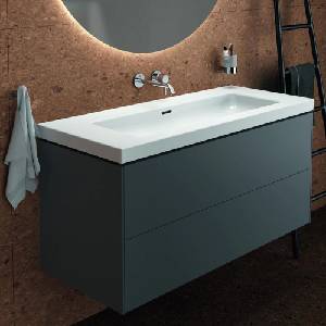 Ideal Standard Мивка Ideal Standard Atelier Extra за мебели, лъскаво бяла, с отвор за преливник, 121 см (T437301)