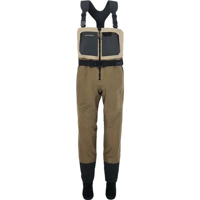 Grundéns Men´s Boundary Zip Stockingfoot Wader Stone/Otter