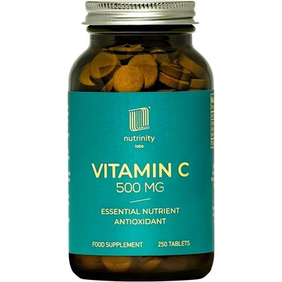 Nutrinity Labs Витамин C, 500 mg, 250 таблетки, Nutrinity Labs