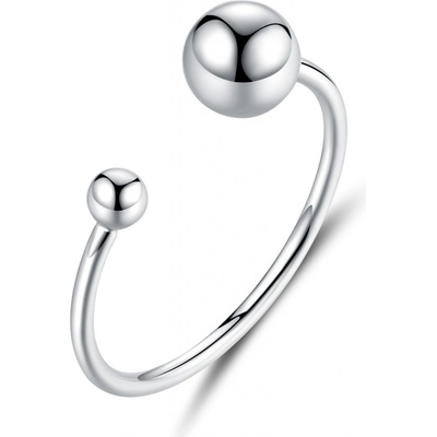 P&J Jewellery stříbrný prsten Koule SRUNI18