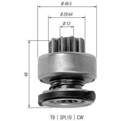 Pastorek, startér MAGNETI MARELLI 940113020334