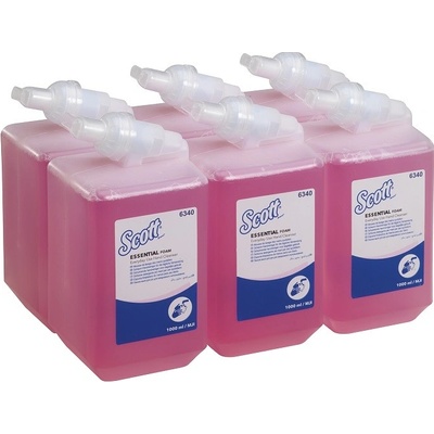KC Scott penové mydlo ružové 1000 ml