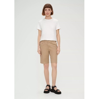 s.Oliver Dámské bermudy s.Oliver světle hnědé