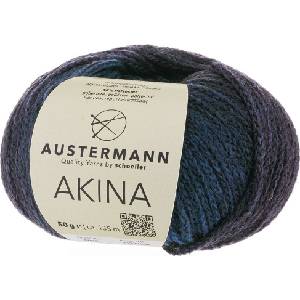Austermann Akina 90322-04 Night Blue Плетива прежда (90322-04)