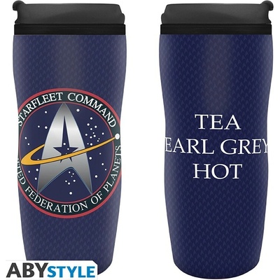 ABYstyle Cestovný hrnek Star Trek Starfleet Command 355 ml
