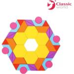 Classic World Дървена мозайка от 250 части за красиви форми - Classic World