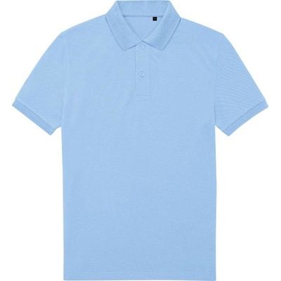 B&C My Eco Polo 65/35 Piqué polo tričko modré lotus