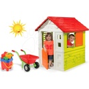 Smoby 310069 domček Nature so zasúvacou okenicou a mriežkovaným oknom 127 cm vysoký