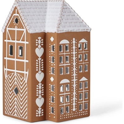 Kähler Design Керамичен свещник за чаена свещ Gingerbread Lighthouse - Kähler Design (693522)