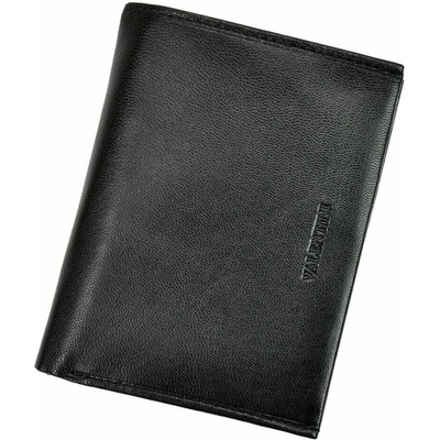 Pánska peňaženka Valentini 306 475 Natural Leather Black Classic