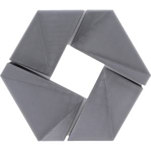 3DJAKE ecoPLA - Silver - 2, 85mm / 1000 g (ECOPLA-SILVER-1000-285)