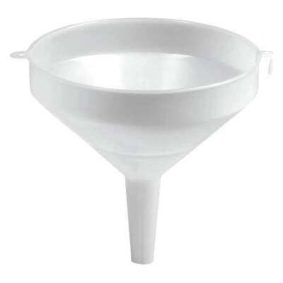 Plastový lievik 40 cm biely
