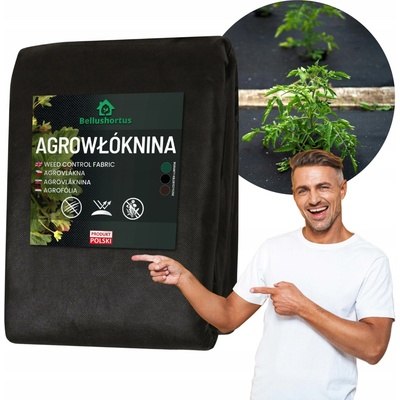 Geocover Agrotkanina černá 1,6 m x 20 m 100 g/m2