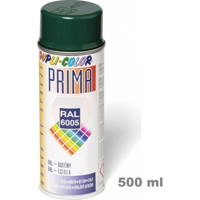 Dupli Color Prima RAL 6005 zelená lesklá farba v spreji 500 ml