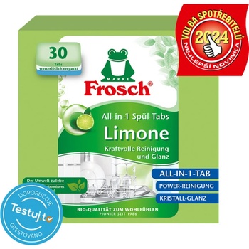 FROSCH EKO Citron Tablety do myčky vše v 1 30 tablet