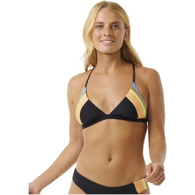 Rip Curl Tide Revival Crossback Triangle bikini top - Black (Black)