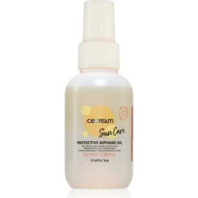 Inebrya Sun Care Protective Biphasic Oil олио за изтощена от слънце коса 100ml
