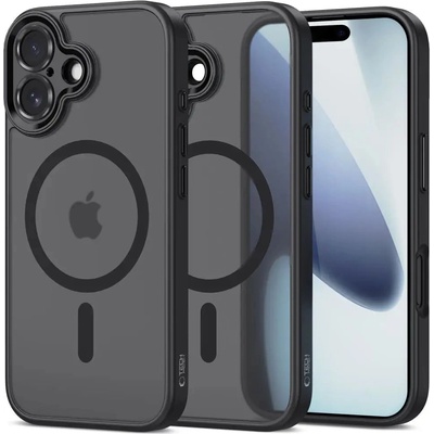 Tech-Protect Калъф Tech-Protect MagCam MagSafe за iPhone 17 - черен мат (5906302330058)
