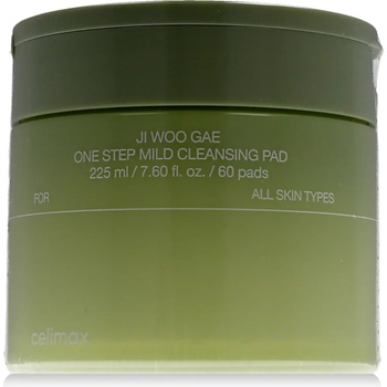 Celimax Ji Woo Gae One Step Mild Cleansing Pad Почистващи кърпички 60 бр
