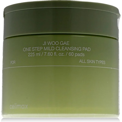 Celimax Ji Woo Gae One Step Mild Cleansing Pad Почистващи кърпички 60 бр