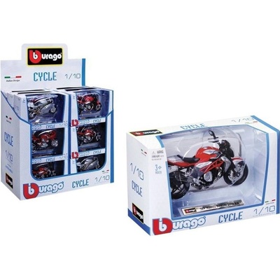Bburago Motocykl DISPLAY 18ks ASST 1:18