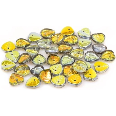 Glass beads, s.r.o. Lístečky 11100074 9 mm 00030/28001 Balení: 150ks