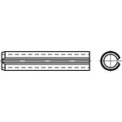 TOOLCRAFT TO-5390238 upínacie kolíky pružinová ocel 25 ks