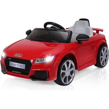 Costway 12v Детска електрическа кола с 2 мотора и mp3 и музика - Червена