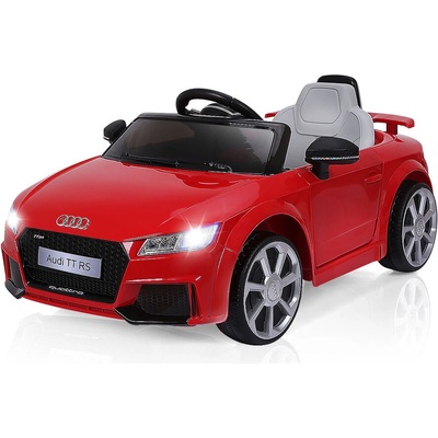 Costway 12v Детска електрическа кола с 2 мотора и mp3 и музика - Червена