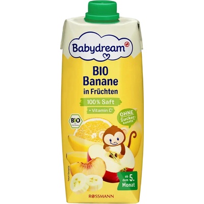 Babydream BIO ovocná šťáva banán 500 ml – Zboží Dáma