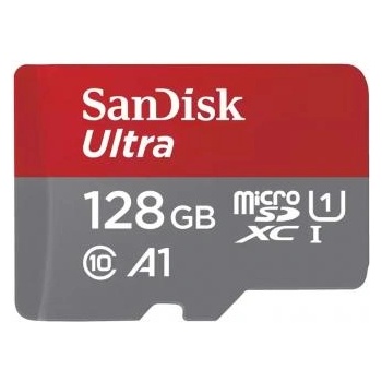 Image 1 of SanDisk microSDXC 128GB CL10/UHS-I (SDSQUAB-128G-GN6FA)