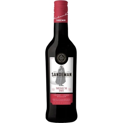 Sandeman Sherry Medium dry 15% 0,75 l (holá láhev) – Zbozi.Blesk.cz