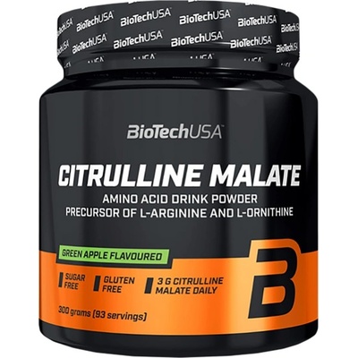 BioTechUSA Citrulline Malate [300 грама] Зелена ябълка