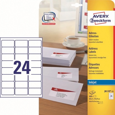 Avery Zweckform 25 listů A4 J8159-25