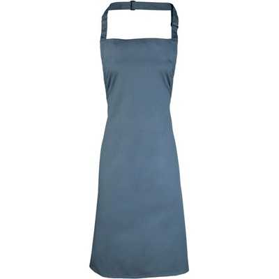 Premier Zástěra s laclem Colours PR150 uni ocelová