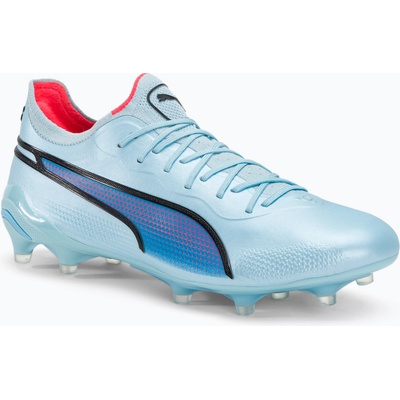 PUMA King Ultimate FG/AG мъжки футболни обувки silver sky/puma black/fire orchid