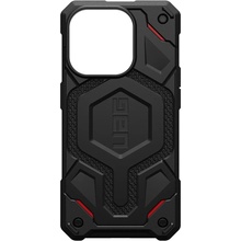 AppleMix UAG Monarch Apple iPhone 15 Pro Max - Podpora MagSafe - Odolný - Plast / kevlar - čierne